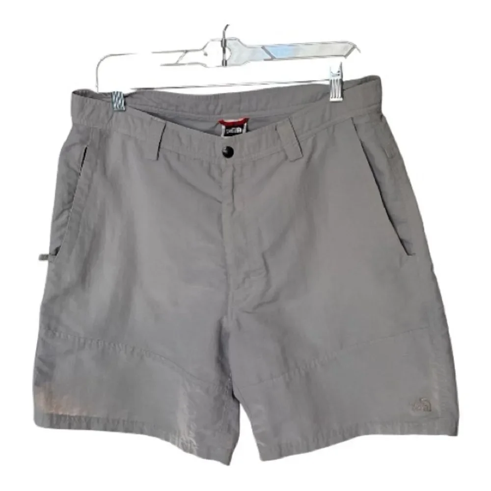 The North Face Khaki Tan Nylon Horizon Utility Hiking Shorts Size 36